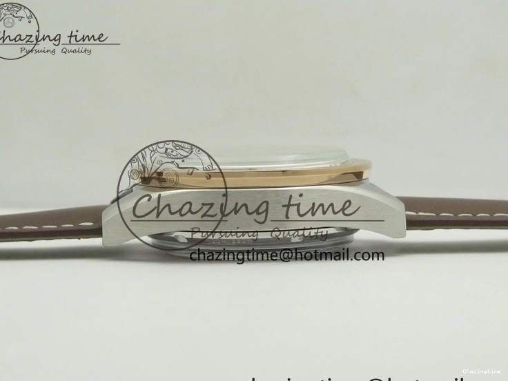 0324 Minimalist Speedmaster ’57 Co-Axial SS RG OMF 1:1 Best Edition White Dial On Leather Strap A9300 (Free Leather Strap) 8072